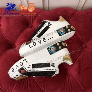 Zapatos Dolces para Hombre, Zapatos Deportivos Casuales de Lujo con Diamantes para Verano, Zapatos para Caminar de Cuero Genuino, Marca Famosa Gabbanas - Product Image 5