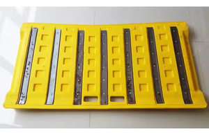 Rampa portátil para sillas de ruedas y motocicletas, rampas de acceso para aceras y umbrales con altura ajustable - Product Image 6