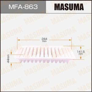 ไส้กรองอากาศเครื่องยนต์รถยนต์ MFA-863 MASUMA ประสิทธิภาพสูง สำหรับ CHEVROLET - Product Image 3