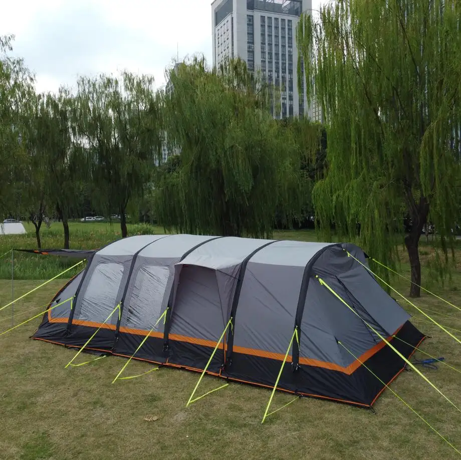 Надувная палатка для автомобиля, палатка для кемпинга на открытом воздухе, переносная надувная палатка для автодома на 6-8 человек, воздушный автобус