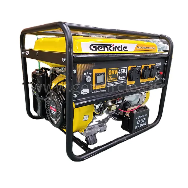 Fast Delivery 3KVA 5KVA 6KVA 7KVA Electric Gasoline Generator with European Standard For Sale