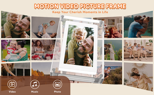 اطار صورة رقمي اكريليك 5 7 10.1 بوصة, مشاركة الصور او الفيديوهات عن طريق نوع C خط التاريخ الاتصال بالكمبيوتر - Product Image 6