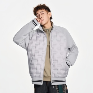 Chaqueta de Plumón Casual para <span class=keywords><strong>Hombre</strong></span>, Estilo <span class=keywords><strong>Bomber</strong></span>, para Invierno, con Forro Térmico, Gruesa, Cálida, Resistente al Viento y al Agua - Product Image 4