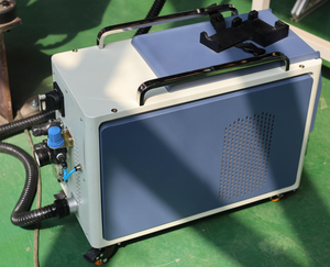 Yeni darbeli 300W lazer temizleme makinesi taşınabilir el lazer pas boya Oxside Film kaldırma - Product Image 3