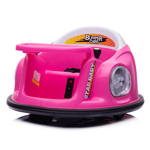 儿童电动碰碰车带灯光 6V4AH 电池 2 个电机 遥控玩具车 适合 2-7 岁男女通用 塑料材质 66.5 厘米 - Product Image 2