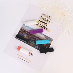 Hot Sale Unique Cartoon Cute Expression Lip Tubes Organic Custom Logo Lipstick <b>Sunscreen</b> Waterproof Long Lasting Moisturizing Li - Product Image 1