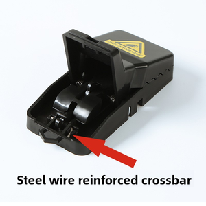 Trampa para Ratones Automática Reforzada con Metal de Gran Tamaño y Alta Resistencia con Barra Transversal Reforzada con Alambre para Fábrica o Almacén - Product Image 3