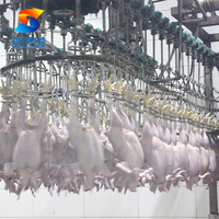 Équipement d'abattage d'usine de traitement de poulet de volaille 500-13000BPH