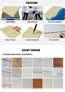Paneles de Techo de PVC Ignífugos con Estampado en Caliente de 25 cm, Panel de Techo de PVC Imitación Plafón, Cielo Raso en PVC Blanco de Alto Brillo para <span class=keywords><strong>Baño</strong></span> - Product Image 3