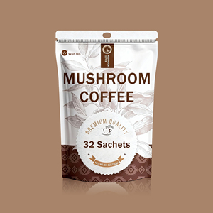 Café Instantáneo de <span class=keywords><strong>Ganoderma</strong></span> <span class=keywords><strong>con</strong></span> Extracto de Melena de León, Marca Privada OEM - Product Image 1