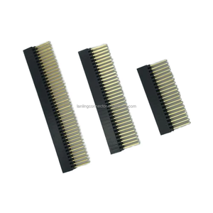 2.54 מ "מ pc104 pin כותרת נקבה ארוכה אורך הכולל = 14.5/19.5/23.5/רגל 25.5 מ" מ = 6/11/15/17 מ "מ - Product Image 2