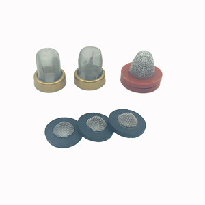 Élément filtrant en maille sur mesure, joint d'étanchéité en caoutchouc silicone tissé uni, moulé par injection - Product Image 1
