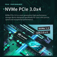 قرص صلب داخلي GUDGA GVR SSD NVMe M2 بسعة 1 تيرابايت، تقنية 3D NAND، بلاستيك، M.2 2280، PCIe 3.0x4