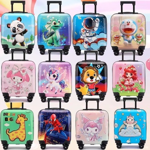 Maleta Infantil con Ruedas Giratorias de <span class=keywords><strong>18</strong></span> Pulgadas, ABS Impermeable, con Ruedas Universales, Estampado de Dibujos Animados, Venta al Por Mayor - Product Image 3