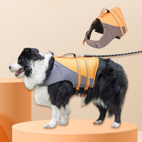 Gilet de sauvetage pour chien personnalisé, écologique, réfléchissant, en Ripstop, pour la natation et la sécurité des animaux domestiques