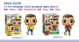 Vente en gros de figurines de stars du football en <span class=keywords><strong>vinyle</strong></span> de 4 pouces (N° 7 No. Figurine de joueur 10) - Star du sport - Marchandises d'anime - Articles de collection tendance - Product Image 2