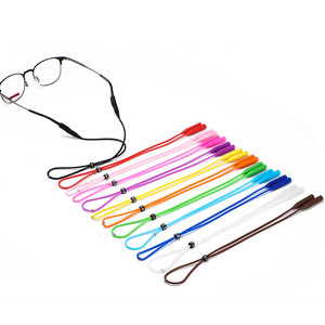 Cinghie per occhiali 2025 regolabili in Silicone per occhiali da sole con catena per occhiali da vista fascia sportiva con cordoncino elastico e corda antiscivolo - Product Image 4