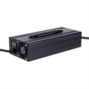22S 92.4V High Power Lithium Charger Smart Battery Charger with 2-12V Adjustable Current Portable Power Adapter