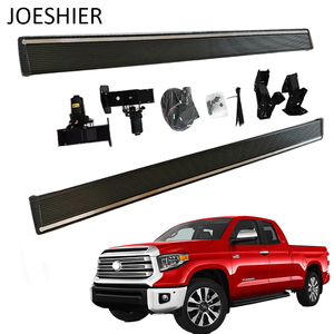 JOESHIER - Juego Completo de Estribos Laterales Eléctricos de Lujo en Aleación de Aluminio para Protección Todoterreno, para Toyota Tundra 2007-2021 - Product Image 1