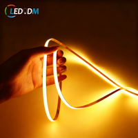 Kit de bande lumineuse LED COB sans soudure 24V haute densité FCOB pour une installation facile, éclairage de plinthe de cuisine
