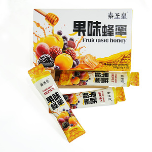 Bâtonnets de miel aux fruits mélangés assortis, sachets de miel portables saveur fruitée, bâtonnets de miel OEM marque privée - Product Image 6