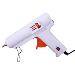 Pistolet à colle électrique 80W 150W à double température, avec buse en cuivre et corps en plastique, pour bricolage et applications à haute température - Product Image 2