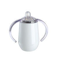 Seaygift 12oz 30 onces droit blanc blanc blanc Sublimation 6oz gobelet 20oz Double paroi isolé tasse à café en acier inoxydable