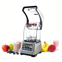 Licuadora Comercial Multifuncional de Alta Resistencia para Hacer Smoothies, a Prueba de Fugas, Trituradora de Hielo para Restaurantes, Hoteles, Cafeterías y Bares