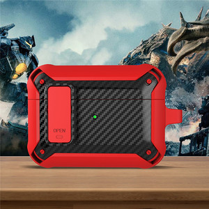 Housse de protection Portable en TPU souple avec revêtement en caoutchouc, étui de charge pour écouteurs avec porte-clés <span class=keywords><strong>mousqueton</strong></span> pour <span class=keywords><strong>Airpods</strong></span> 3 - Product Image 2