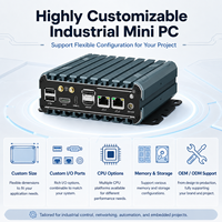 Ordinateur compact pour l'intégration de systèmes d'affichage d'informations et de kiosques Matériel flexible pour l'intégration de projets Mini PC