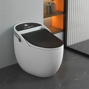 スマートトイレ電気自動クローズスツール浴室セラミックトイレ自動インテリジェント中国工場