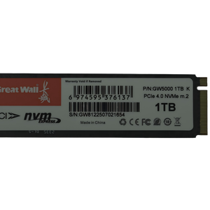 Great Wall GW5000 NVMe PCIe4.0 Interface 2T 3D NAND Flash Micron SK Hynix Kioxia Haute vitesse de lecture et d'écriture pour utilisation interne sur PC - Product Image 6
