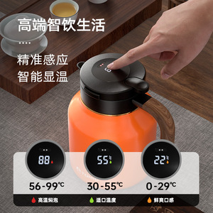 Tetera Inteligente Tomic de 1L y 1.5L con Pantalla de Temperatura para Uso Doméstico, Termo - Product Image 3