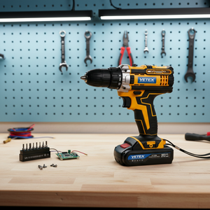 Kit Combinado de Herramientas Inalámbricas Recargables <span class=keywords><strong>para</strong></span> Trabajadores de la Construcción y Mantenimiento en Sitio - Product Image 2