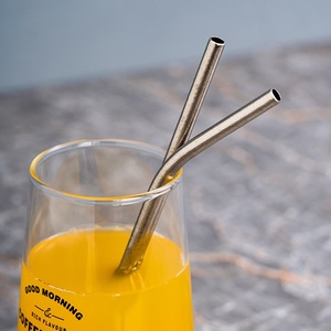 Cannuccia in Titanio Puro Ultraleggera Riutilizzabile, Dritta o Curva, Adatta per Tumbler, Frullati, Frappè, Bevande Gassate, Tè, Cioccolata, Latte - Product Image 4