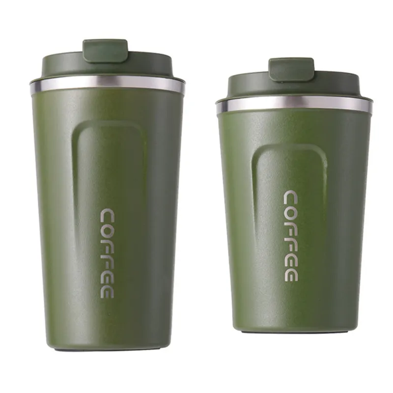 2024 tasses de gobelets à double paroi de voyage de voiture de logo personnalisé, tasses isolées sous vide en gros tasses à café en acier inoxydable de 16oz