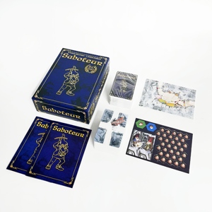 Jeu de société Saboteur Édition 20 ans, Impression personnalisée en gros, Cadeau de fête, Jeu de cartes de stratégie - Product Image 4