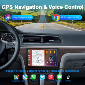 Tanthn <span class=keywords><strong>Android</strong></span> Car Stereo DVD Player màn hình cảm ứng GPS navigation đài phát thanh đa phương tiện hệ thống video 2 DIN 10 inch radio tự động - Product Image 4