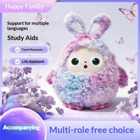 Chatbot vocal d'intelligence artificielle AI, animal de compagnie électronique en peluche, poupée Happy Family, taille réglable 11-30 cm, pour les 2-14 ans