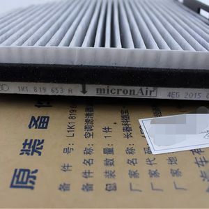 1K1819653 elemen Filter udara kabin untuk VW Golf / Jetta / Passat / Tiguan / Audi A3 / TT / Q3 2006-2018 | Filter pengganti OE - Product Image 5