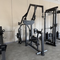 Machine à Rame Iso-Latérale à Charge Libre PowerX avec Poignée Rotative pour Entraînement du Dos et Musculation Professionnelle