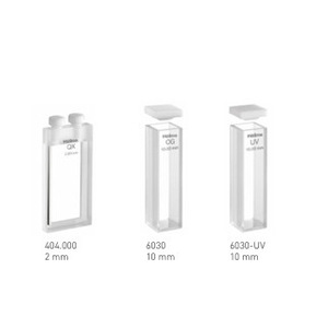 Cubetas Hellma de vidrio de 1 mm y 10 mm para espectrofotometría de laboratorio - Product Image 1