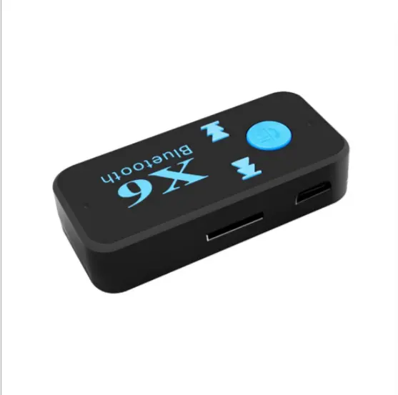X6 USB 3.5ミリメートルCar Blue歯Music Receiver Speakerオーディオトランスミッタ (ハンズフリー) V3.0 + EDR Big Package