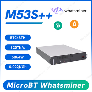 MicroBT Whatsminer M53+ Hydro Cooling Bitcoin Miner 320TH 6560W SHA256 ASIC BTC Mining Machine Alta Eficiencia - Product Image 6