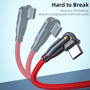 Rotate Usb Cable Newest Hot Sell USB C To Type-c Cable PD 60W Fast Charge 480 Mbp Data Transfer For Laptop Phones 180 Degree Rotating