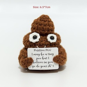 Soutien émotionnel 40 Styles fait à la main au crochet mignon fruits <span class=keywords><strong>pomme</strong></span> <span class=keywords><strong>de</strong></span> <span class=keywords><strong>terre</strong></span> décoration voiture charme ornement <span class=keywords><strong>oeuf</strong></span> pendentif carte positive - Product Image 3