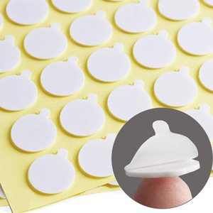 Autocollants pour mèches de bougies 20MM, autocollants double face résistants à la chaleur pour dispositif de centrage de bougies - Product Image 1