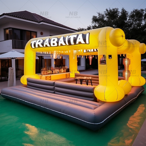 บาร์สระว่ายน้ำเป่าลมพีวีซีแบบพกพาสำหรับสนามหลังบ้าน พร้อมใบรับรอง CE และการรับประกัน 3 ปี สำหรับงานอีเว้นท์และความบันเทิง - Product Image 5