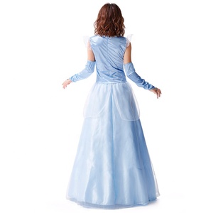 Robe de princesse pour femmes et filles, avec gants, collier, bandeau, accessoires pour Cosplay, fête d'halloween, robe de Costume - Product Image 5