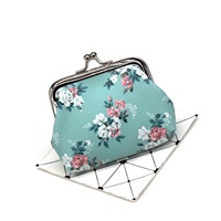 Dompet Koin Kulit Custom Mini, Dompet Uang Receh Lucu untuk Wanita, Anak, Pelajar, Kantong Koin Retro dengan Gesper, Hadiah